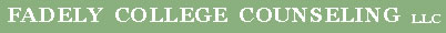 FadelyCollegeCounseling.com | Fadely College Counseling LLC
